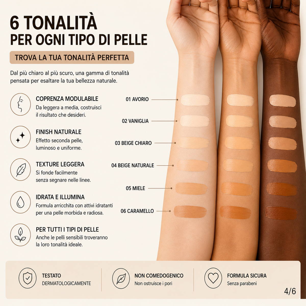 Veloura™ Skin Match Stick – Fondotinta 2in1 Effetto Pelle Perfetta